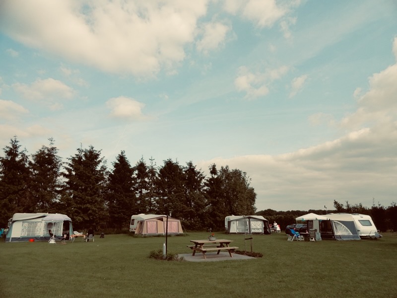 Eerste veld foto in sepia